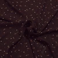 voile / chiffon fantasie bordeaux rood