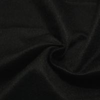 Mantelstof wol mohair double face met warmte reflectie zwart