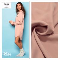 Tencel / lyocell  oud rose La maison victor