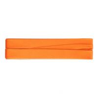 Satijn biasband 15mm kaart 2mtr  kleur 693 oranje