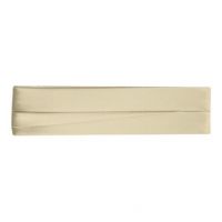 Satijn biasband 15mm kaart 2mtr  kleur 849 beige