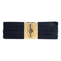 Tricot biasband 20mm kaart 3mtr kleur 009 donker blauw