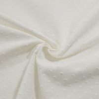 Katoen voile dobby ivory