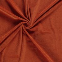 Stretch badstof brique kleur 56