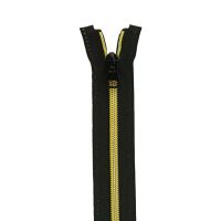45cm deelbaar spiraalrits  S70 Metallic goud kleur 040 45cm