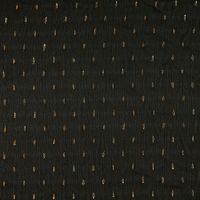  Milliblu's chiffon / voile zwart met goud