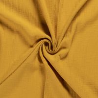 Mousseline double gauze / hydrofil katoen oker geel La maison Victor 