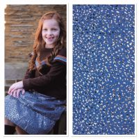 Jeans panter  foil goud  poppy 15