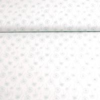 katoen poplin blaasbloem mint 