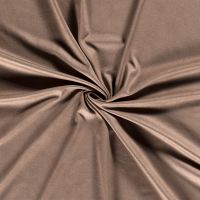 Stretch seude leder look beige taupe