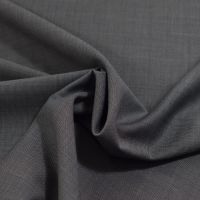 Wol polyester gemeleerd grijs / tweekleurig geweven