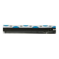 60cm rits deelbaar optilon rits P60  bloktand zwart 
