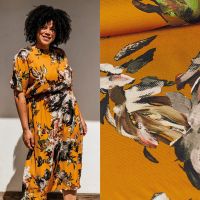 Viscose Fibre Mood  Giulia - bloemenprint