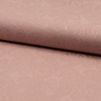 Viscose jacquard paisley oud rose