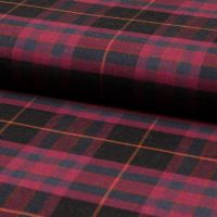 Viscose ruit  antraciet fuchsia