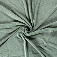 Bamboe fleece / badstof donker mint