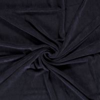Bamboe fleece / badstof  donker blauw