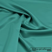 Crepe satijn zee groen kleur 105