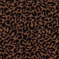 Bubble chiffon dieren print camel