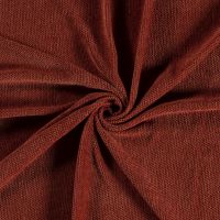 Gebreid chenille brique
