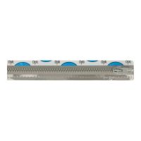70cm rits deelbaar Optilon rits P60  bloktand kleur kl 00004 grijs