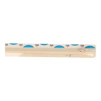 65cm rits deelbaar optilon rits P60  bloktand kl 0849 beige