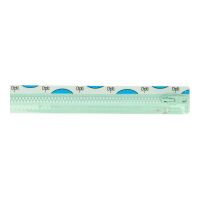 80cm rits deelbaar Optilon rits P60  bloktand  kl 00369 mint groen
