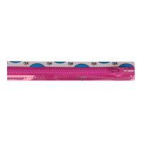 35cm rits deelbaar optilon rits P60  bloktand kl 00786 fuchsia 