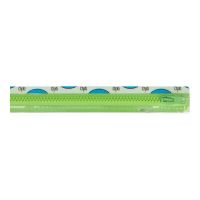 70cm rits deelbaar Optilon rits P60  bloktand kl 0547 lime groen