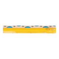 55cm rits deelbaar Optilon rits P60  bloktand kl 0645 geel