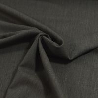 100% wol gaberdine melange moss groen