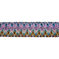 50mm elastiek ibiza multi colors lila aqua