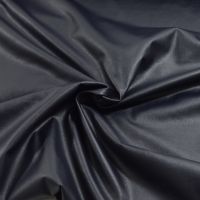 Dunne Imitatie leder stretch  donker blauw