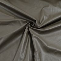 Dunne Imitatie leder stretch  mos groen