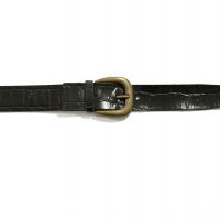 Imitatie leren riempje zwart 26cm