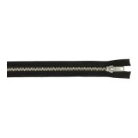 60cm rits deelbaar metaal zilver kleur 0000 zwart