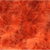Marabou verenband / imitaiebontrand /  dons  brique kl 850