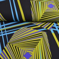 Fine crepe micro digitaal print italiaans design abstract