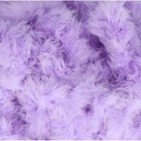 Marabou verenband / imitaiebontrand /  dons  lila kleur 554