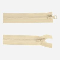 100cm Rits dubbeldeelbaar beige kleur 572