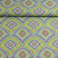 micro polyester crepe  georgette  bohemian  style  Exclusieve designer stof