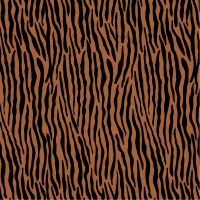viscose  dierenprint brique