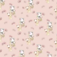  tricot katoen  GOTS  koala oud rose