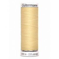  Gutermann garen 200 mtr col 325 licht geel