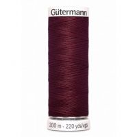  Gutermann garen 200 mtr col 369 bordeaux rood
