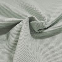 Mini Wafelstof wafeldoek oud mint groen kleur 426