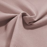 Mini Wafelstof wafeldoek oud rose kleur 413