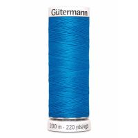  Gutermann garen 200 mtr col 386 blauw