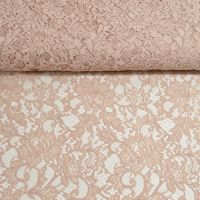 Kant corded poeder rose / nude kleur 920