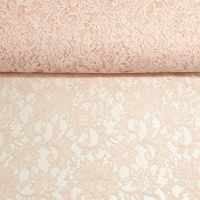 Kant corded licht rose kleur 121